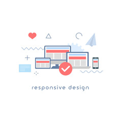 responsive design concept