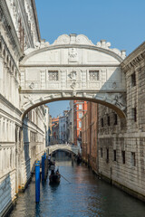discovery of the city of Venice and its small canals and romantic alleys