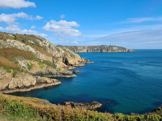 Guernsey Channel Islands, La Moye Point, Le Gouffre