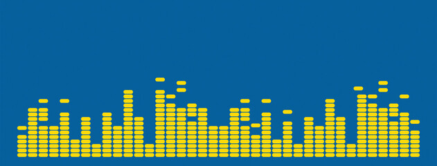 equalizzatore, musica, audio, vettoriale, equalizzazione