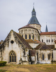 Notre Dame church in La Charité sur Loire (Burgundy, France), a cluniac priory listed as UNESCO world heritage site