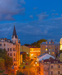 Andrew  Descent twilight Kyiv Ukraine