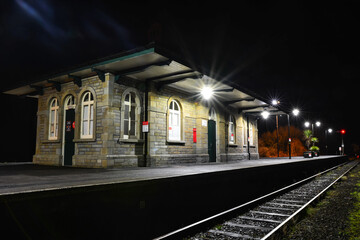 Train Station in the Night