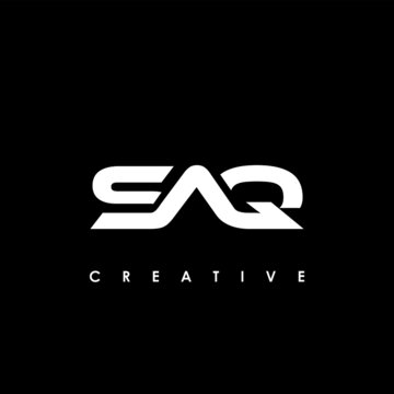 SAQ Letter Initial Logo Design Template Vector Illustration