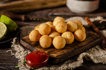 Homemade potato croquettes