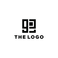 Abstract Geometric Logo Concept Vector. Abstract Simple Logo Template.