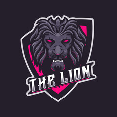 LION ESPORT LOGO TEMPLATE