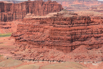 Landscape of eastern part of Canyonlands National Park in Utah, USA