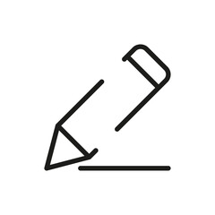 Outline Vector Icon Edit Register Subscription Subscribe