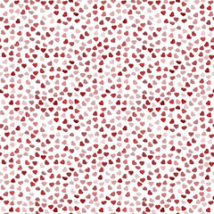 seamless heart pattern vector
