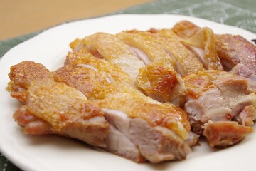 鶏もも肉のステーキ