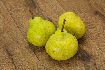 Sweet tasty Green pear heap