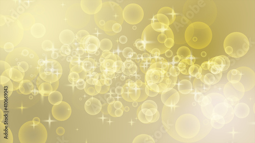 キラキラ金色円形幾何学cg背景素材 Wall Mural Wallpaper Murals Rrice