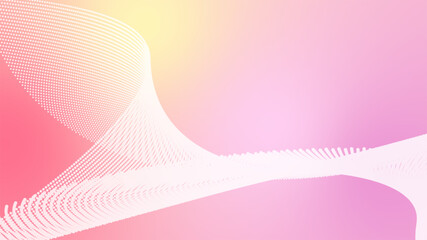 ピンクのレース素材とストライプ柄の背景 Wall Mural-rrice