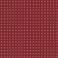 Maroon flowers, lines, and indeterminate shapes