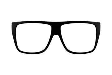 Fototapeta premium Eyeglasses frame isolated on white background with clipping path