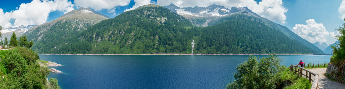 Lago artificiale di Malga Bissina