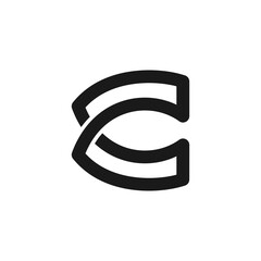 10. C monogram logo