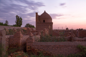 Necropolis Mizdakhan, Xojayli, near Nukus, Uzbekistan