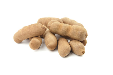 Obraz premium Tamarind fruit isolated on white background