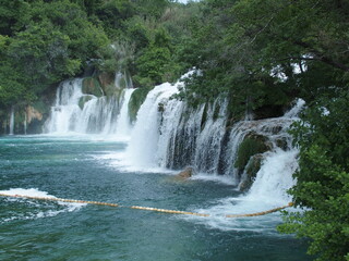 The Krka National Park in Croatia was film set of the famous adventures of winnetou and old shatterhand