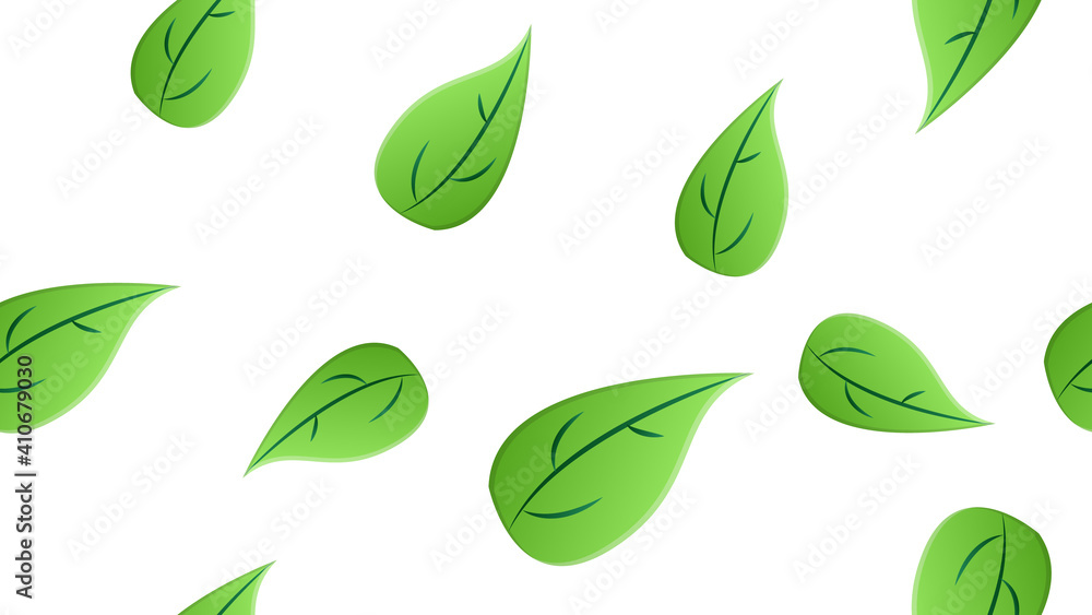 Aufkleber seamless pattern with leaf, abstract leaf texture, endless background.seamless pattern can be used f