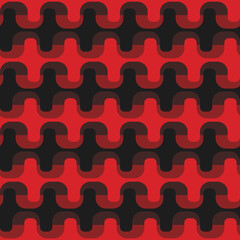 Simple abstract seamless pattern - decorative accent for any surfaces.