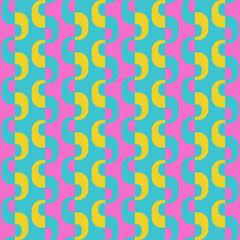 Simple abstract seamless pattern - decorative accent for any surfaces.