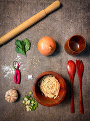 ingredients for pasta