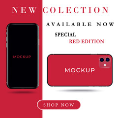 modern smartphone template