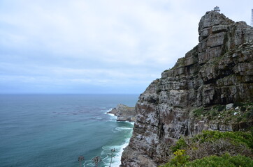 Felswand am Kap der guten Hoffnung, Südafrika