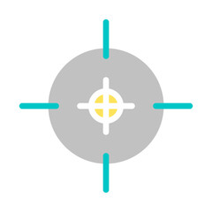 Target icon vector