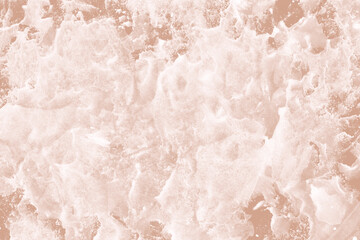 Creamy ink and watercolor texture on white paper background. Paint leaks and decalcomania effects. Hand-painted gouache abstract image. Mess on the canvas.