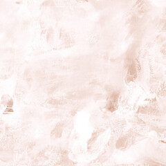Naklejka premium Creamy ink and watercolor texture on white paper background. Paint leaks and decalcomania effects. Hand-painted gouache abstract image. Mess on the canvas.