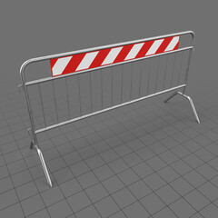 Signage barrier