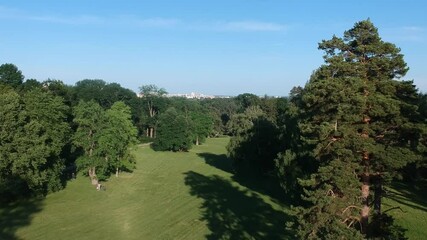 Landscape park Alexandria in the small town of Bila Tserkva in Ukraine.