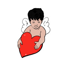 Valentine Cupid Cartoon