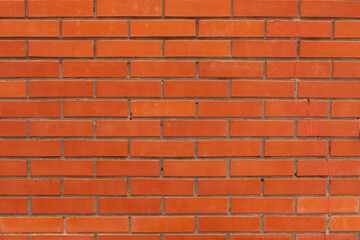 Obraz premium red brickwork, building wall, screen background