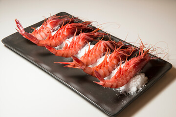 Gamba cocida - Cooked prawn