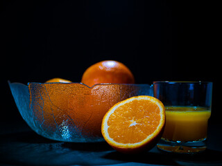 fresh pressed Orange
