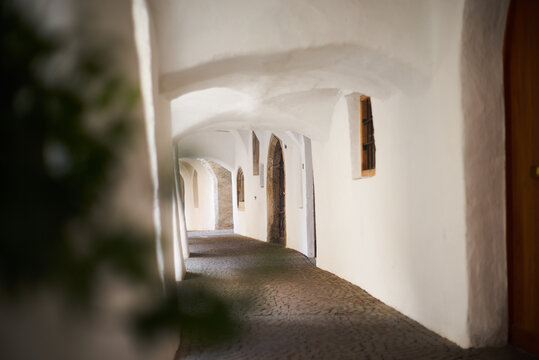 Laubengang in der Stadt Glurns