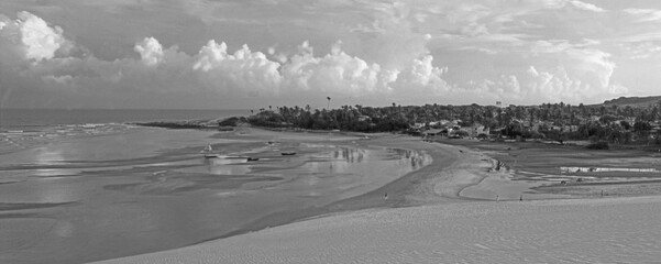 Brazil: The Sanddunes and beaches of Jericoacoara in Céara