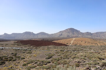 Tenerife Mount Teide mountains landscape 