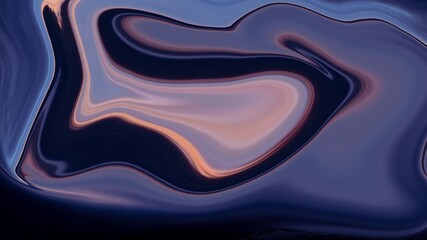 abstract dark peach and blue background with waves