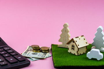 
Buying a car or a house, building repair and mortgage concept. Estimation real estate property...