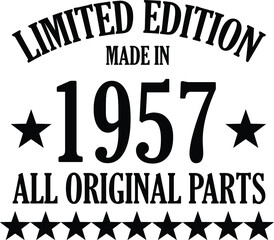 limited edition 1957