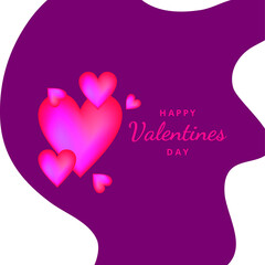 GREETING CARDS HAPPY VALENTINES DAY WITH COLORFUL BACKGROUND. AND ALSO CAN TO WALLPAPER, FLYERS, POSTERS, COVER DESIGN.