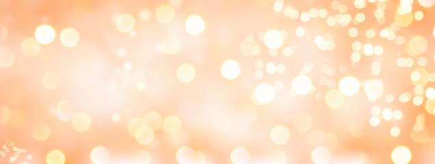 abstract bokeh background - Christmas banner - 410706674