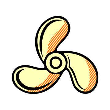 boat screw icon isolated on white background from travelling collection