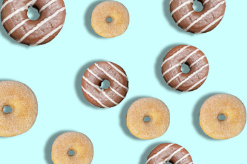 ciambelle al cioccolato dolci 